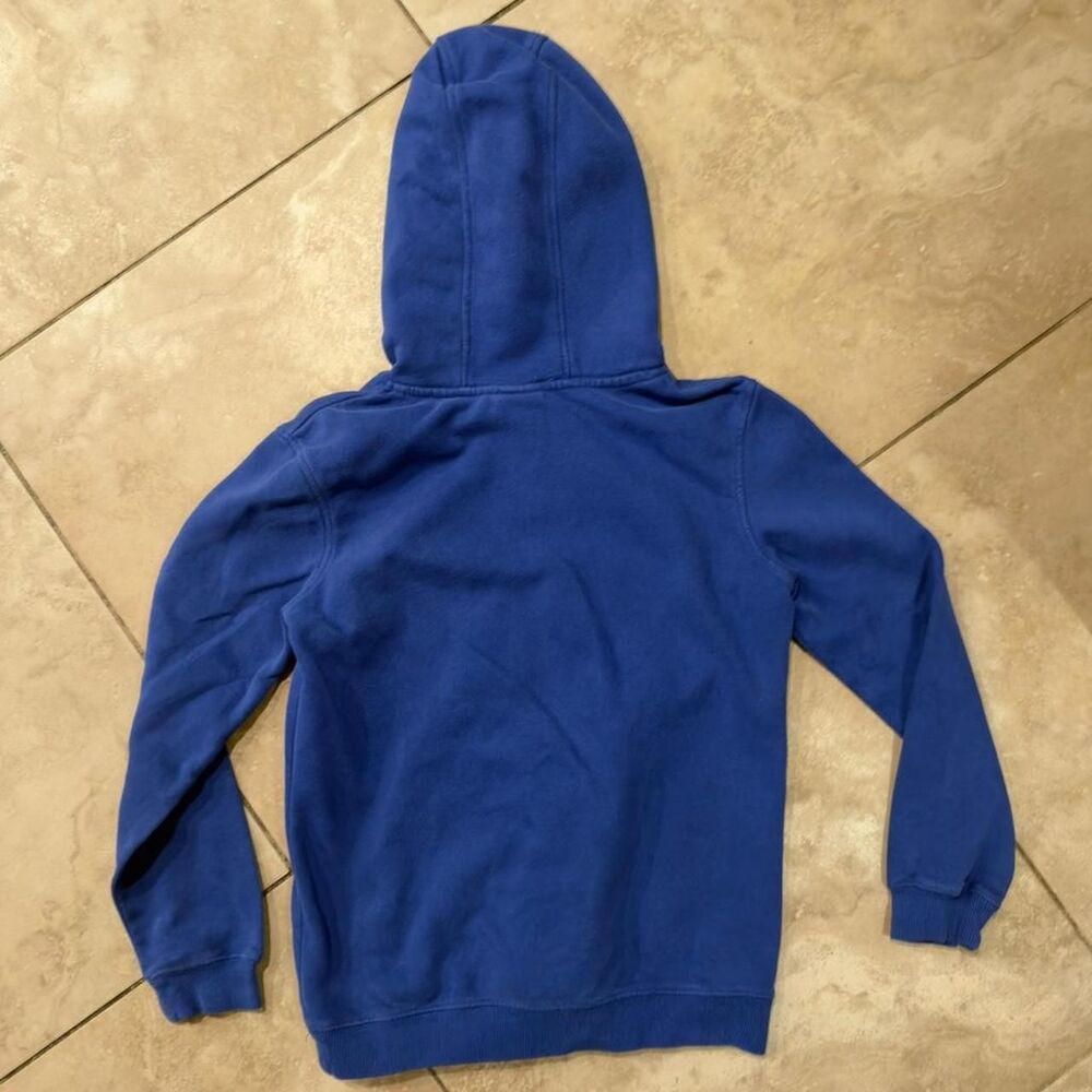 Adidas New York Knicks Hoodie Blue Youth M (10/12) - Picture 3 of 3